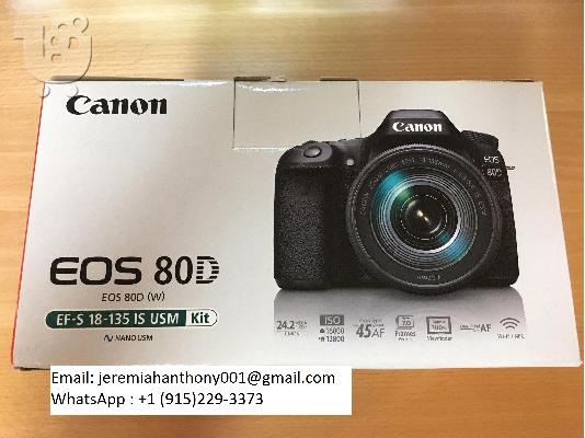 PoulaTo: Νέα ψηφιακή φωτογραφική μηχανή Canon EOS 80D